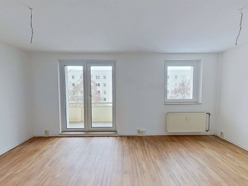 Etagenwohnung Magdeburg Hopfengarten - 3 Zimmer, 57 m&sup2;, 350&euro; | Angebot:24862404