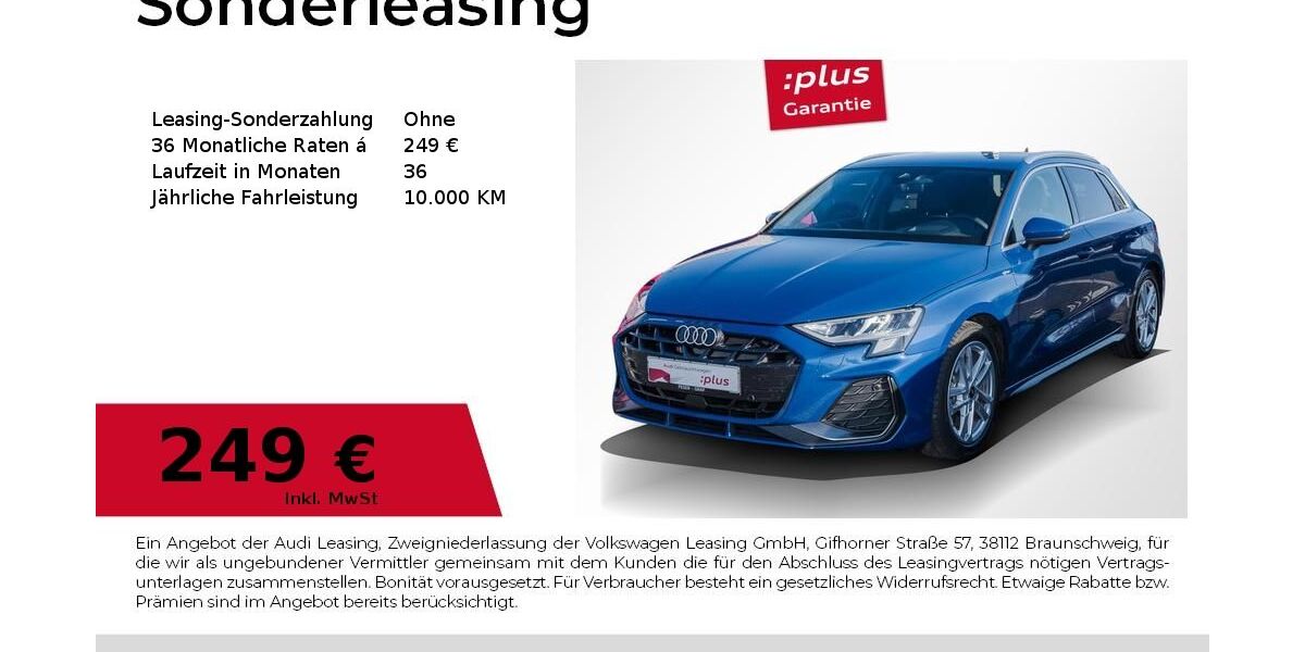 Audi A3 7.661 km 32.990 &euro; Magdeburg 39126