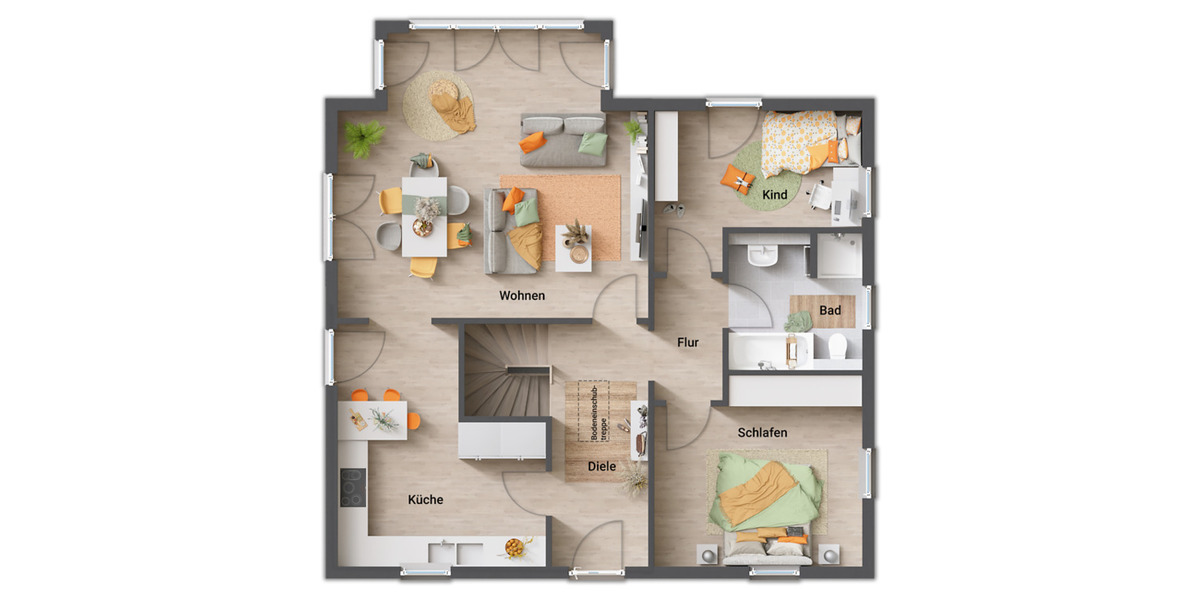 Bungalow Magdeburg Stadtfeld Ost - 3 Zimmer, 90 m&sup2;, 358.650&euro; | Angebot:25800256