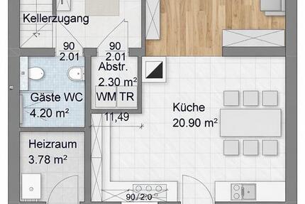 Haus Biederitz - 3 Zimmer, 110 m&sup2;, 1.320&euro; | Angebot:25406882