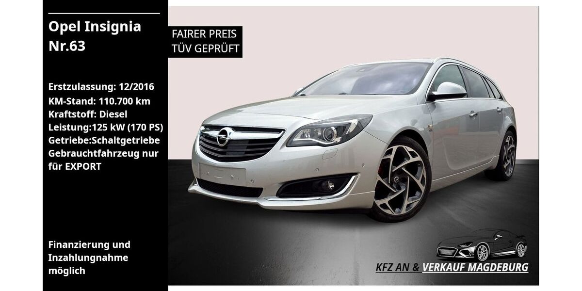 Opel Insignia 110.700 km 9.790 &euro; Magdeburg 39118