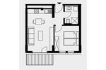 Etagenwohnung Magdeburg Leipziger Straße - 2 Zimmer, 43 m&sup2;, 530&euro; | Angebot:27634217