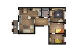 Etagenwohnung Schönebeck (Elbe) - 4 Zimmer, 65 m&sup2;, 358&euro; | Angebot:25872654