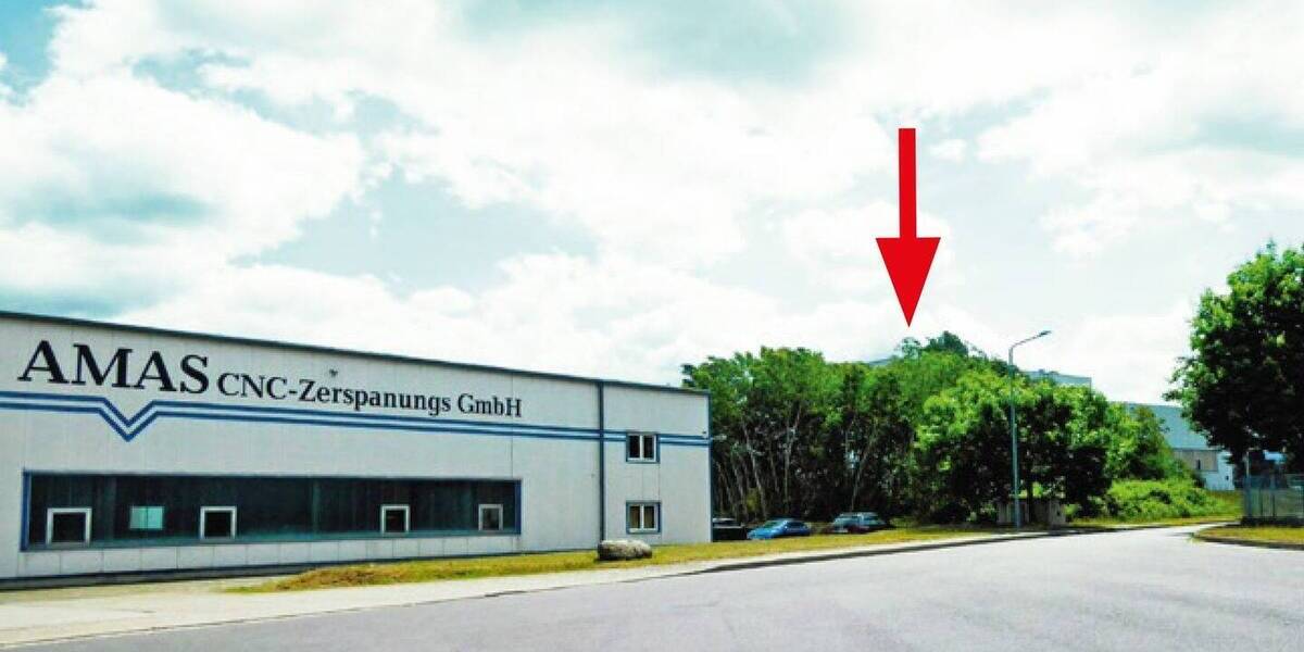 Zweifronten-Baugrundstück (gewerbliche Baufläche) im Industrie- und Gewerbepark Burg zimmer