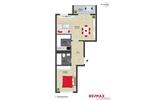 Etagenwohnung Magdeburg Brückfeld - 2 Zimmer, 45 m&sup2;, 400&euro; | Angebot:26497094
