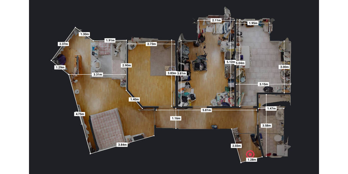 Etagenwohnung Magdeburg / Altstadt Altstadt - 3 Zimmer, 76 m&sup2;, 140.000&euro; | Angebot:26557634
