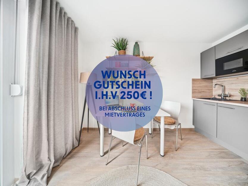250 € Startgeschenk für deinen Einzug - Vollmöbliert & zentral zimmer