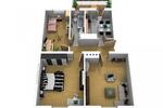 Etagenwohnung Magdeburg Neue Neustadt - 3 Zimmer, 71 m&sup2;, 533&euro; | Angebot:25869827