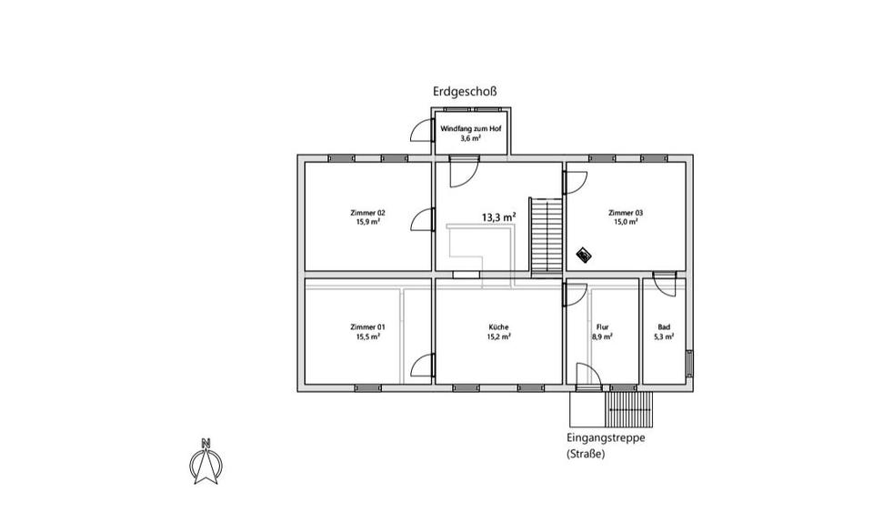 Einfamilienhaus Erxleben - 5 Zimmer, 120 m&sup2;, 24.900&euro; | Angebot:27091662