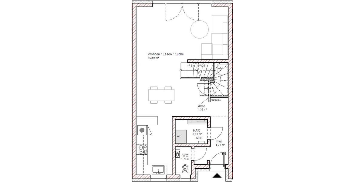 Reihenhaus Magdeburg Lemsdorf - 4 Zimmer, 101 m&sup2;, 353.500&euro; | Angebot:26643055