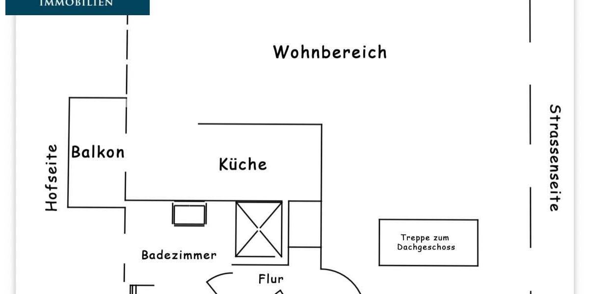Etagenwohnung Magdeburg Neue Neustadt - 3 Zimmer, 94 m&sup2;, 800&euro; | Angebot:26389003