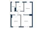 Etagenwohnung Magdeburg Stadtfeld West - 3 Zimmer, 60 m&sup2;, 90.000&euro; | Angebot:26826003