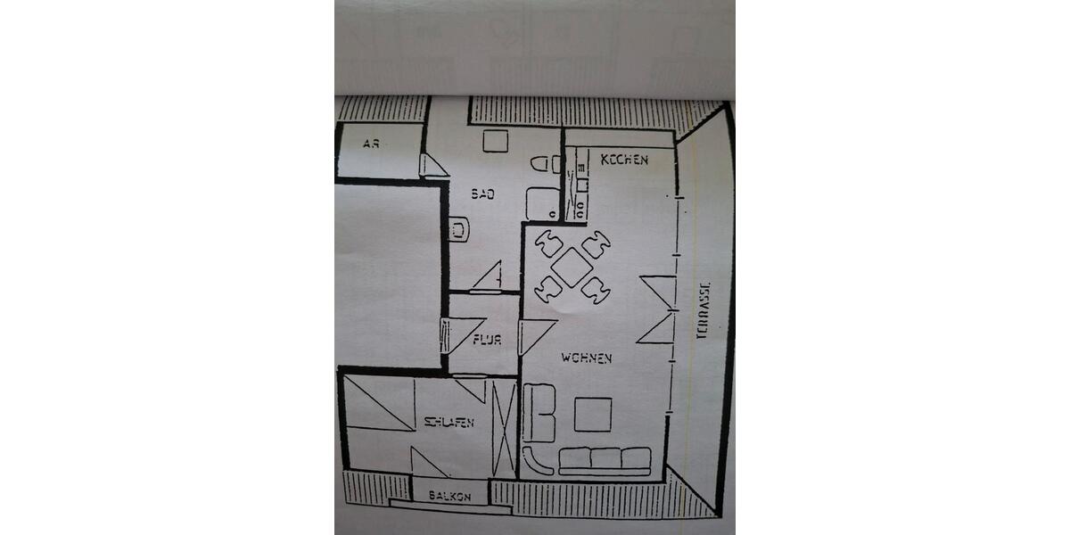 Dachgeschoßwohnung Magdeburg Hopfengarten - 2 Zimmer, 60 m&sup2;, 111.000&euro; | Angebot:26900552