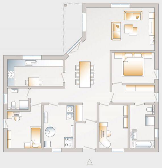 Bungalow Eichenbarleben Eichenbarleben - 5 Zimmer, 141 m&sup2;, 287.000&euro; | Angebot:26106813