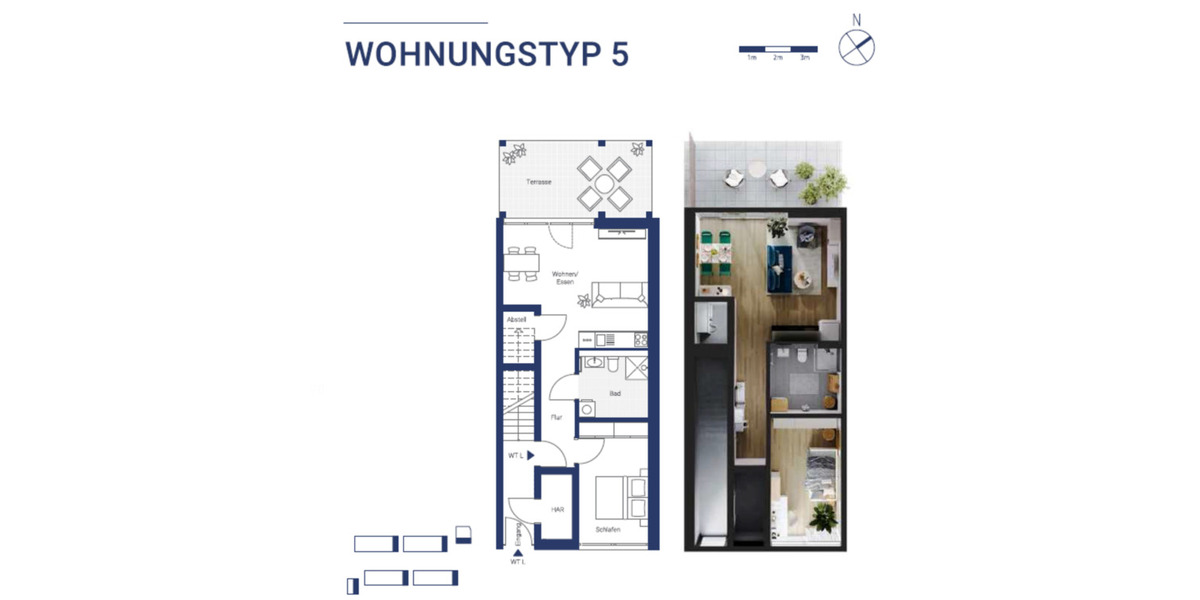 Erdgeschoßwohnung Biederitz - 2 Zimmer, 59 m&sup2;, 643&euro; | Angebot:18334522