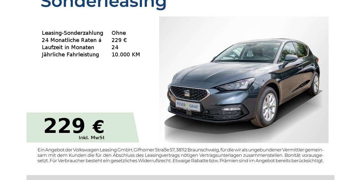 Seat Leon 2.500 km 28.790 &euro; Magdeburg 39118