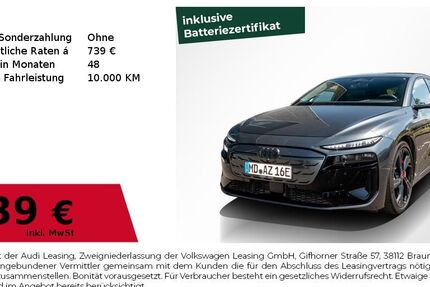 Audi S6 e-tron 27.900 km 65.940 &euro; Magdeburg 39126
