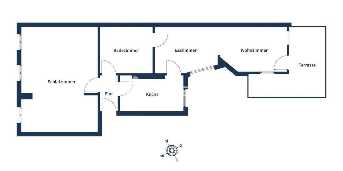 Etagenwohnung Magdeburg Buckau - 3 Zimmer, 75 m&sup2;, 119.500&euro; | Angebot:25684138