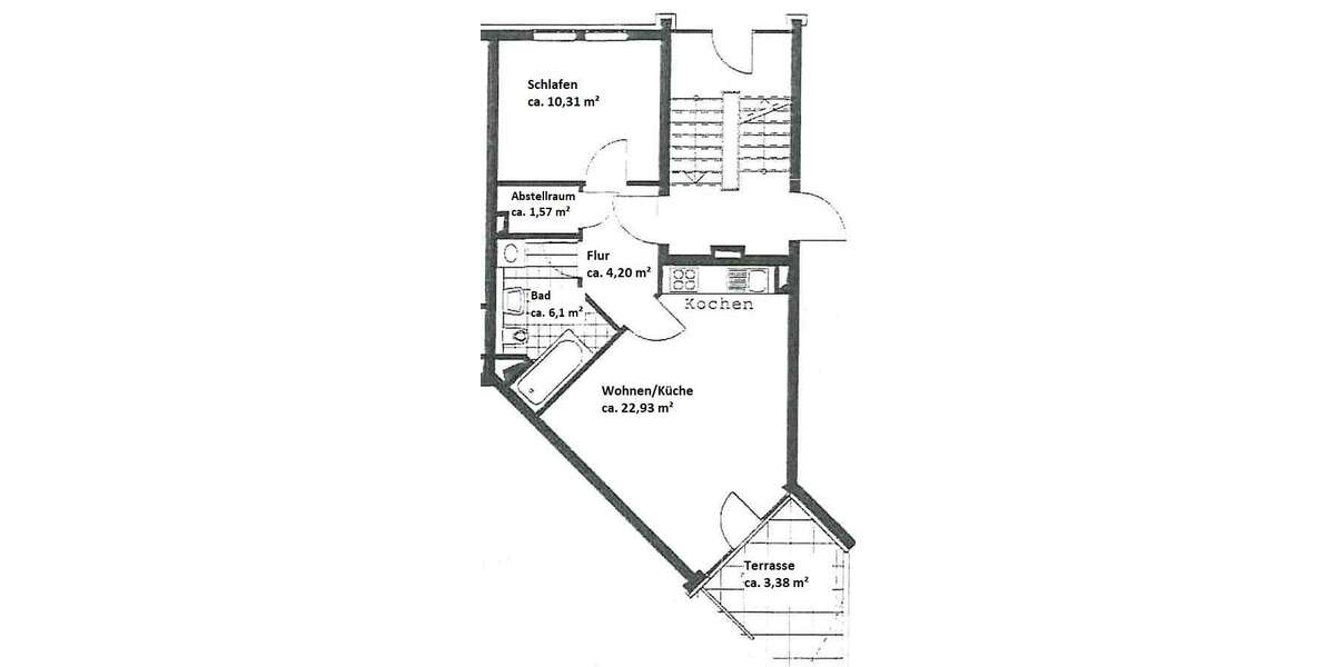ruhige Erdgeschosswohnung mit Terrasse zum Innenhof *ab sofort verfügbar* - Erdgeschoßwohnung Magdeburg Werder | Angebot:11214426