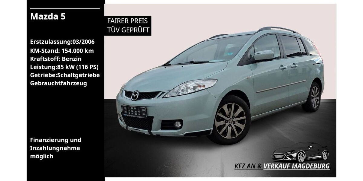 Mazda 5 154.000 km 4.450 &euro; Magdeburg 39118