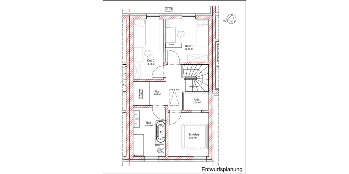 Reihenhaus Magdeburg Diesdorf - 4 Zimmer, 101 m&sup2;, 354.450&euro; | Angebot:25379065