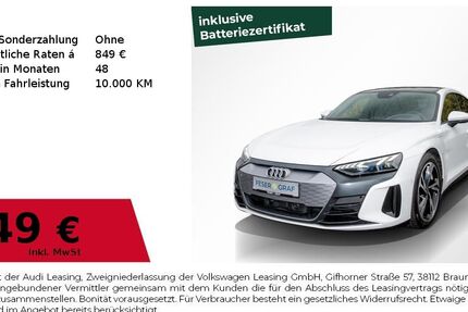 Audi e-tron GT 119.402 km 42.940 &euro; Magdeburg 39126