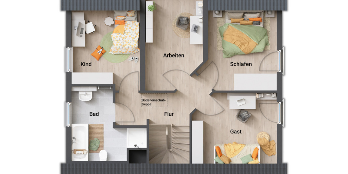 Einfamilienhaus Magdeburg Cracau - 4 Zimmer, 134 m&sup2;, 560.390&euro; | Angebot:25691472