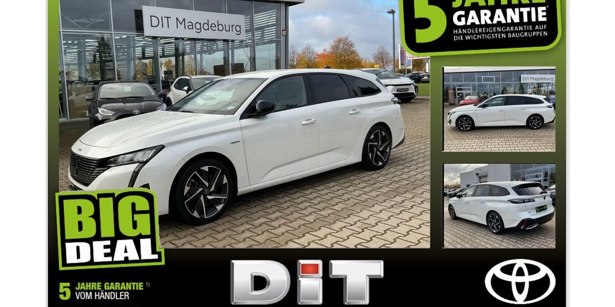 Peugeot 308 55.879 km 20.990 € Magdeburg 39120
