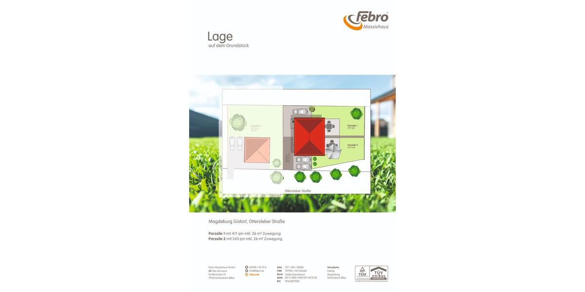 Doppelhaushälfte Magdeburg Beyendorf-Sohlen - 4 Zimmer, 121 m&sup2;, 311.810&euro; | Angebot:9017296