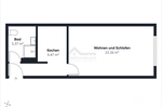 Kompakte Erdgeschosswohnung mit Stellplatz – frisch saniert inkl. Einbauküche - Erdgeschoßwohnung Magdeburg Salbke | Angebot:25717448