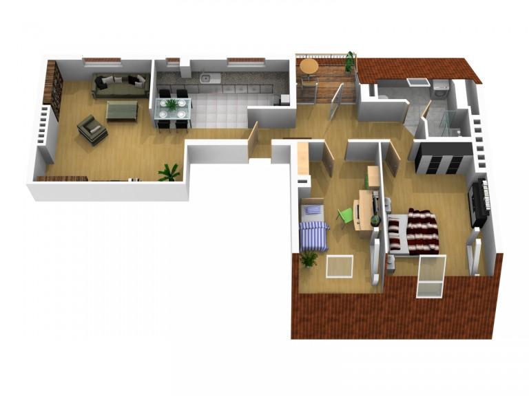 Dachgeschoßwohnung Magdeburg Nordwest - 3 Zimmer, 85 m&sup2;, 935&euro; | Angebot:24750949