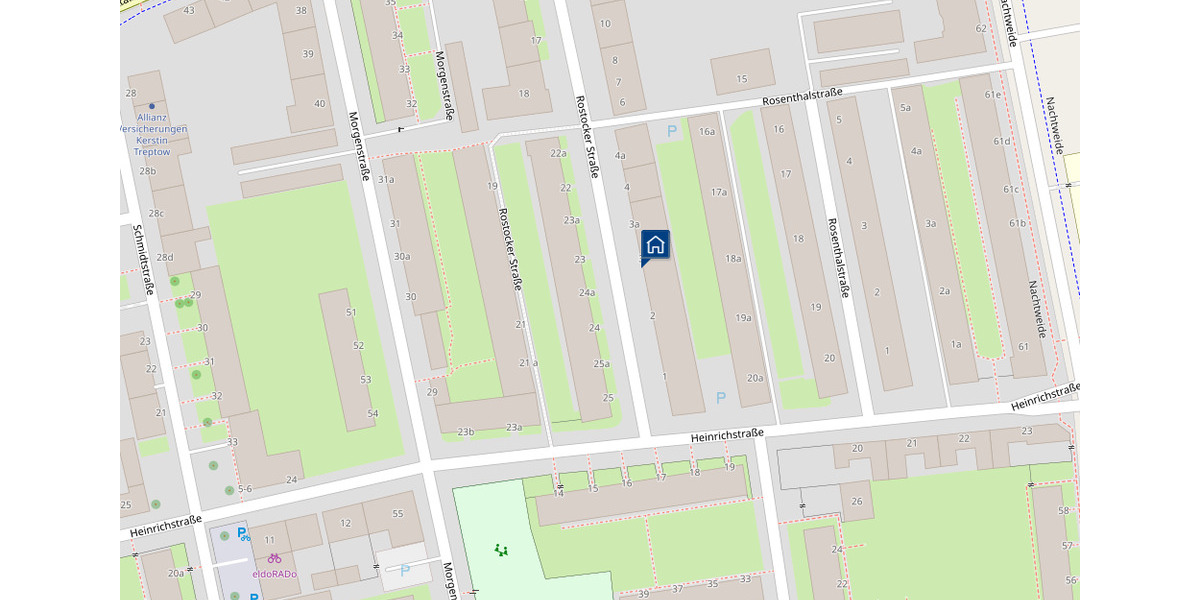 Dachgeschoßwohnung Magdeburg Neue Neustadt - 2 Zimmer, 45 m&sup2;, 374&euro; | Angebot:24698918