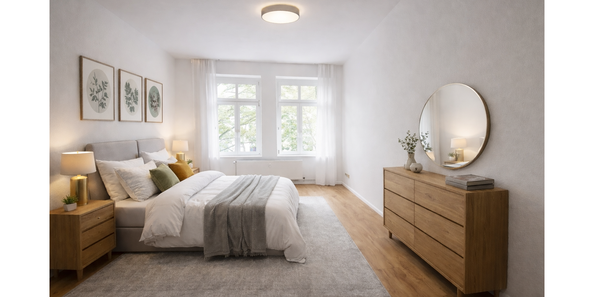 Etagenwohnung Magdeburg Altstadt - 4 Zimmer, 90 m&sup2;, 1.049&euro; | Angebot:25283605