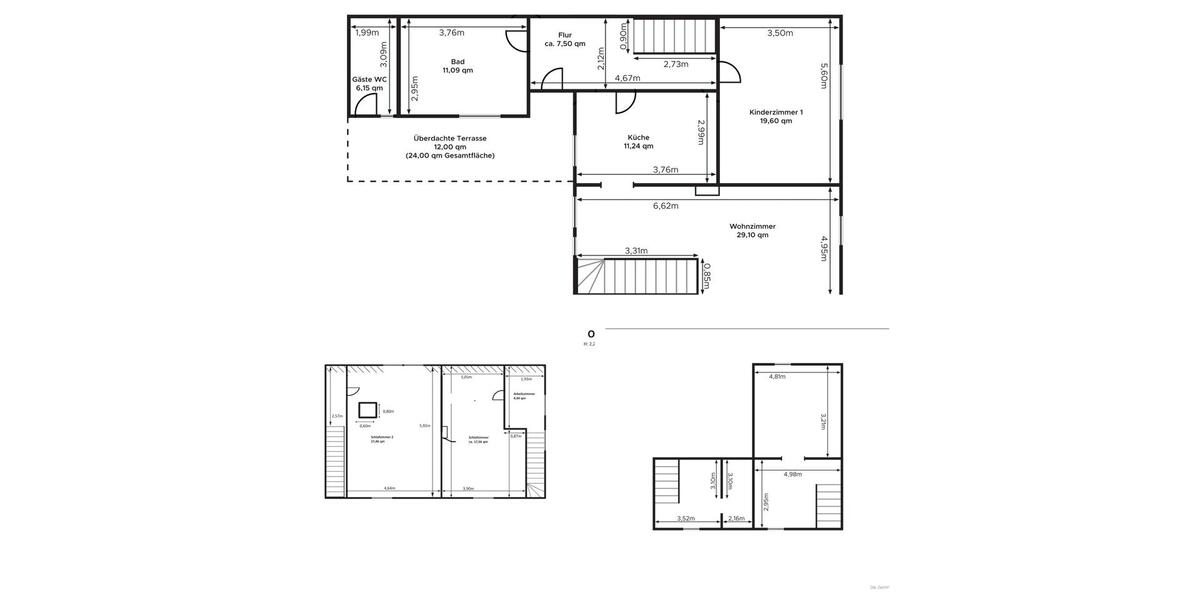 Doppelhaushälfte Burg - 4 Zimmer, 130 m&sup2;, 274.000&euro; | Angebot:26631608