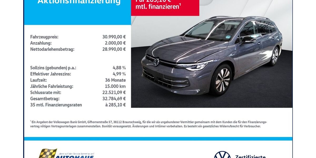 VW Golf 20.329 km 30.990 &euro; Wanzleben-Börde OT Hohendodeleben 39164