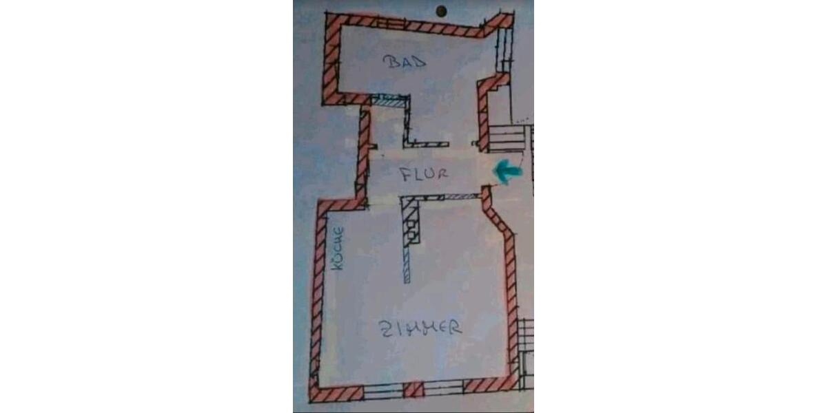 Etagenwohnung Calbe (Saale) - 1 Zimmer, 45 m&sup2;, 280&euro; | Angebot:26407841