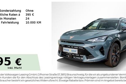 Cupra Formentor 9.800 km 37.860 € Magdeburg 39126