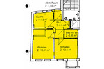 Etagenwohnung Magdeburg Alte Neustadt - 2 Zimmer, 55 m&sup2;, 495&euro; | Angebot:26552694