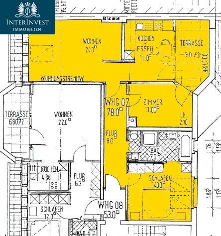 Etagenwohnung Magdeburg Alte Neustadt - 3 Zimmer, 73 m&sup2;, 676&euro; | Angebot:26569010