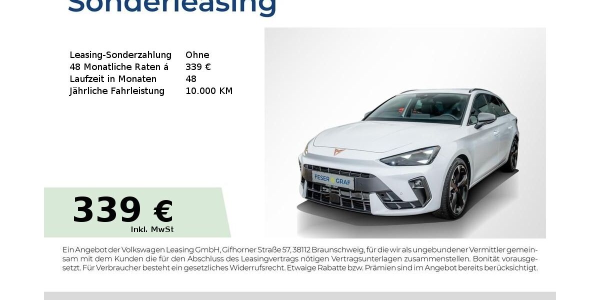 Cupra Leon 11.801 km 32.990 &euro; Magdeburg 39126