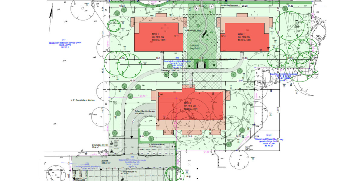 Etagenwohnung Magdeburg Alt Olvenstedt - 4 Zimmer, 83 m&sup2;, 1.195&euro; | Angebot:25161460