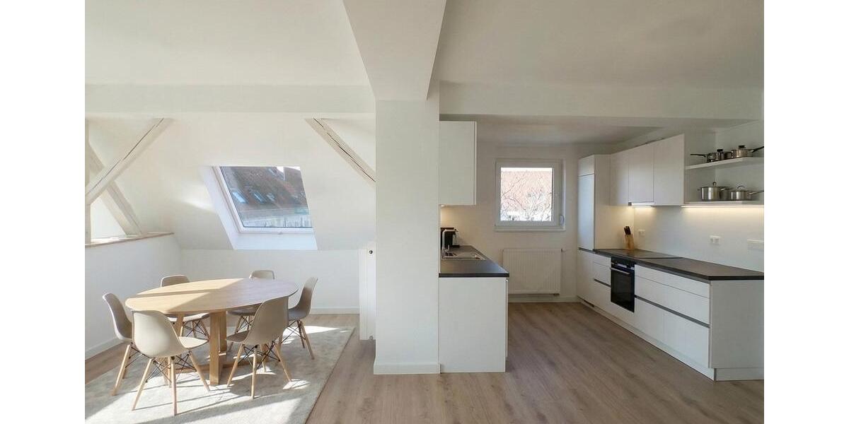 Dachgeschoßwohnung Magdeburg Nordwest - 4 Zimmer, 124 m&sup2;, 1.364&euro; | Angebot:24255460