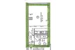 Etagenwohnung Magdeburg Leipziger Straße - 1 Zimmer, 37 m&sup2;, 456&euro; | Angebot:26071545