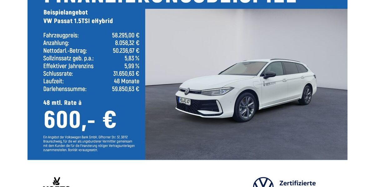VW Passat 15.000 km 56.895 &euro; Magdeburg 39114