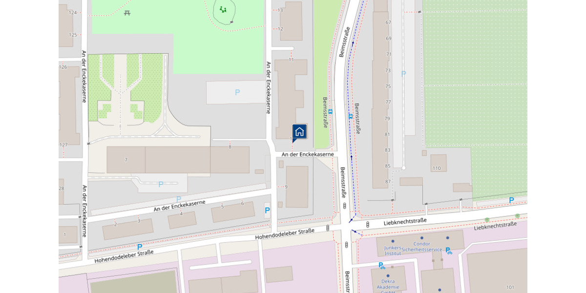 Etagenwohnung Magdeburg Diesdorf - 1 Zimmer, 55 m&sup2;, 402&euro; | Angebot:24703089