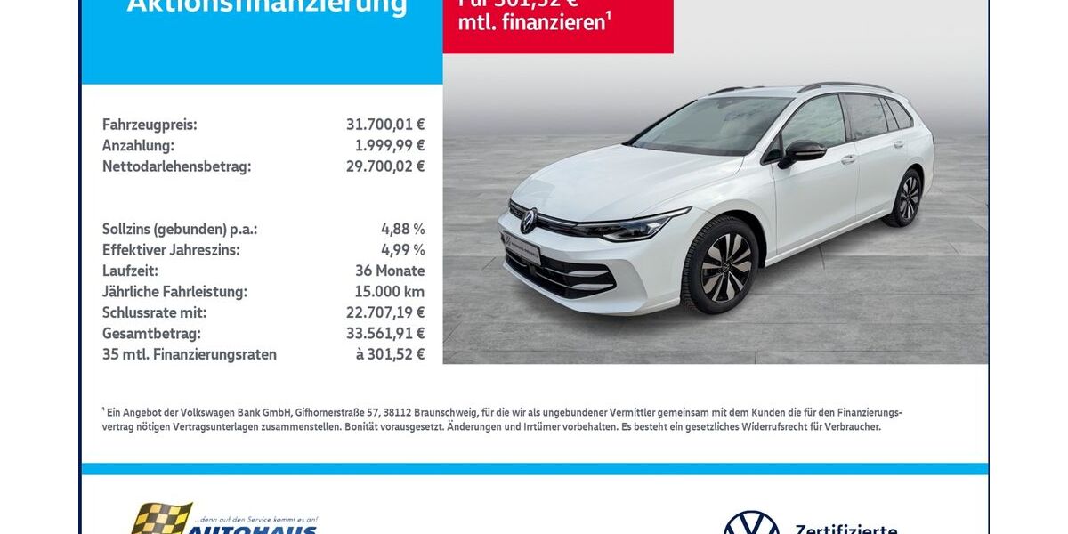 VW Golf 20.778 km 31.700 &euro; Wanzleben-Börde OT Hohendodeleben 39164