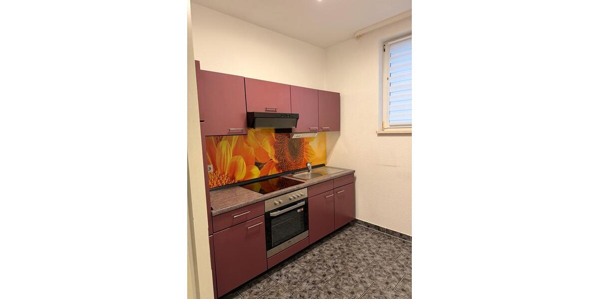 2 Raum Wohnung mit Einbauküche , Terrasse und neuer Dusche 2 zimmer