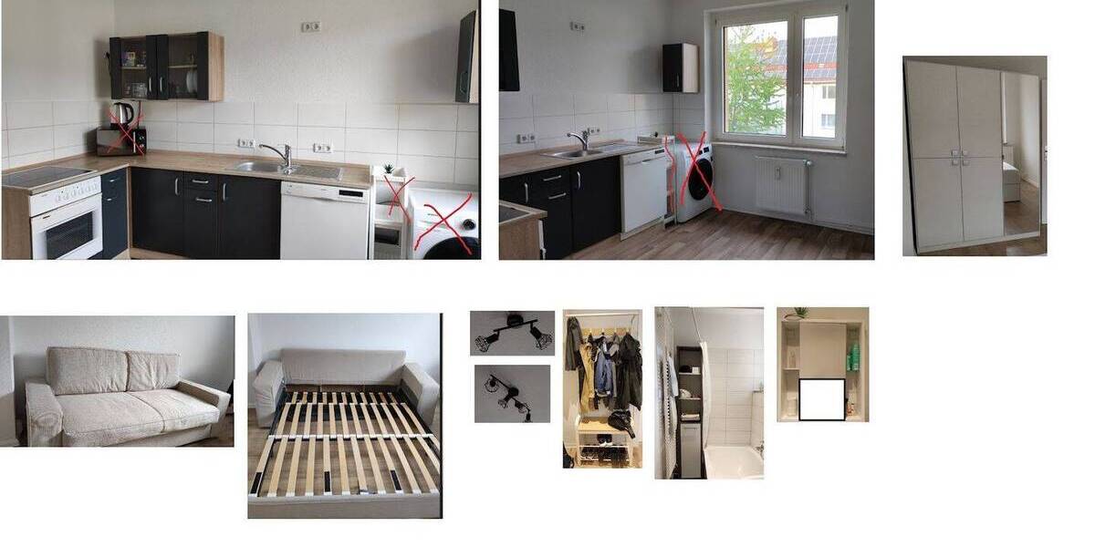 Etagenwohnung Magdeburg Fermersleben - 2 Zimmer, 53 m&sup2;, 324&euro; | Angebot:26378344