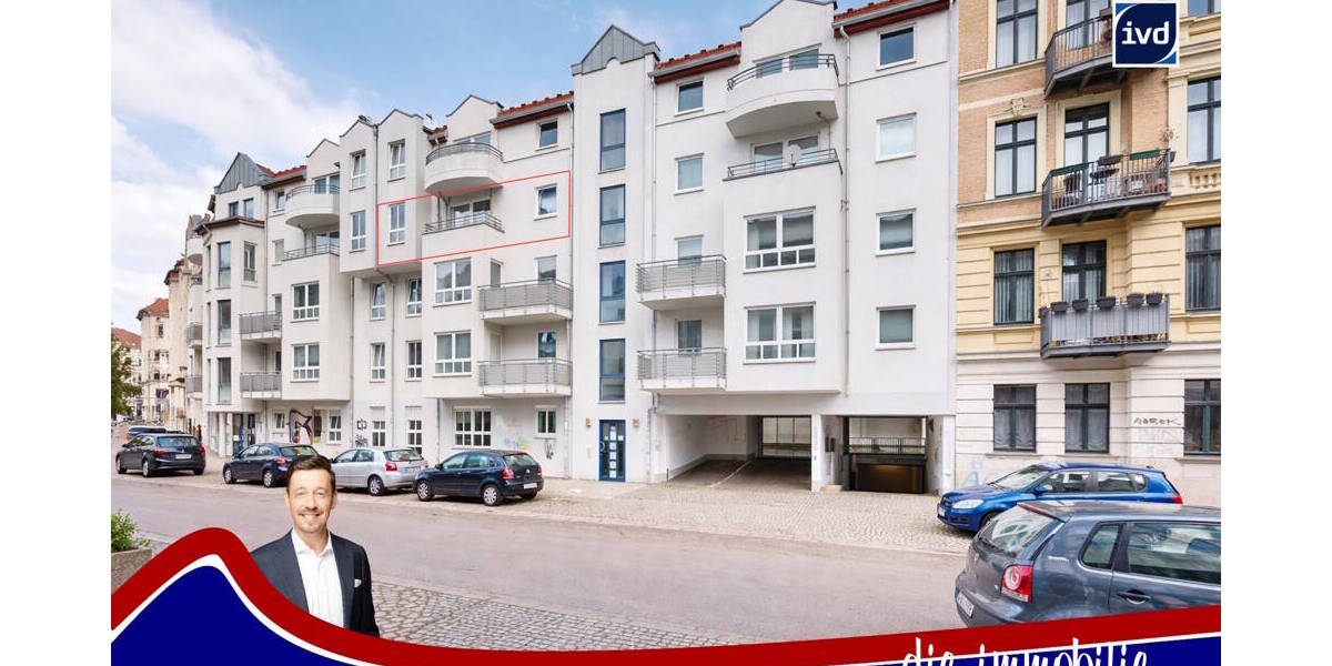 Etagenwohnung Magdeburg Stadtfeld Ost - 2 Zimmer, 57 m&sup2;, 135.000&euro; | Angebot:26293118