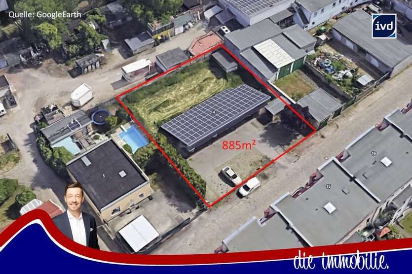 Grundstück zu verkaufen in Magdeburg Fermersleben 208.000 € 885 m²